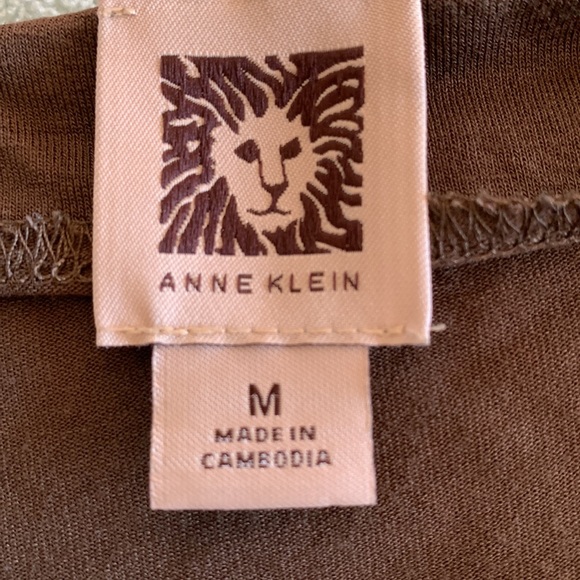 Anne Klein Sleeveless Top | Brown - Picture 7 of 9